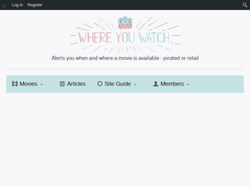 'whereyouwatch.com' screenshot