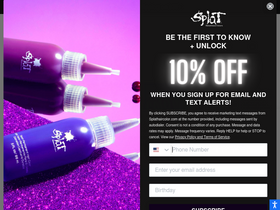 'splathaircolor.com' screenshot