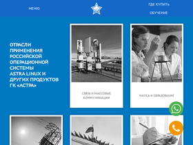 'astralinux.ru' screenshot