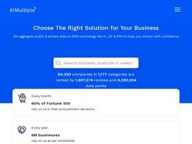 'aimultiple.com' screenshot