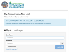 'payatlwateronline.com' screenshot