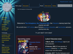 'theinfosphere.org' screenshot