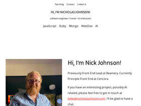 nicholasjohnson.com
