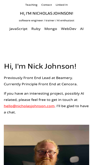 nicholasjohnson.com