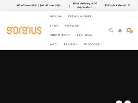 'gorgius.com' screenshot