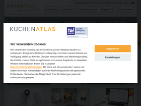 'kuechen-atlas.de' screenshot