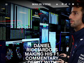 'bosshunting.com.au' screenshot