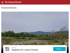 'conwaydailysun.com' screenshot