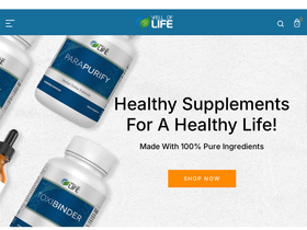 welloflifenutrition.com homepage screenshot