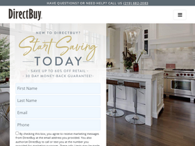 'directbuy.com' screenshot