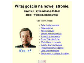 'romek.info' screenshot