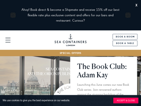'seacontainerslondon.com' screenshot