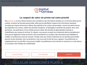 'institutducerveau-icm.org' screenshot