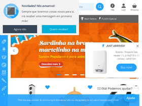 'castroelectronica.pt' screenshot