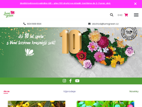'lumigreen.cz' screenshot