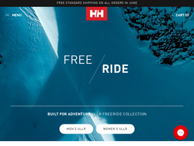 'hellyhansen.com.au' screenshot