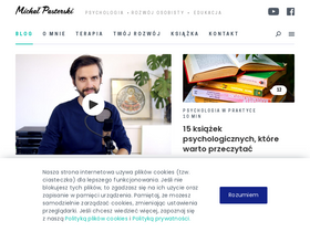 'michalpasterski.pl' screenshot