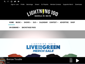 lightning100.com