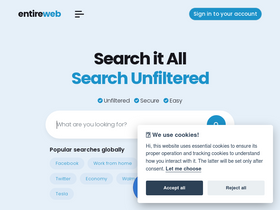 'entireweb.com' screenshot