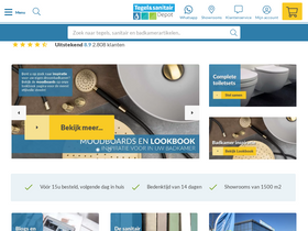 'tegeldepot.nl' screenshot