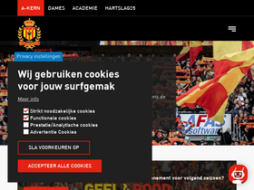 'kvmechelen.be' screenshot