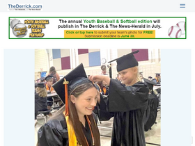 'thederrick.com' screenshot
