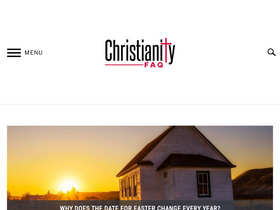 'christianityfaq.com' screenshot
