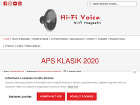 'hifi-voice.com' screenshot