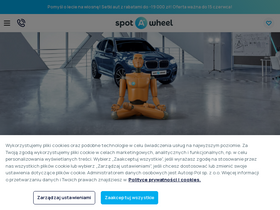 'spotawheel.pl' screenshot