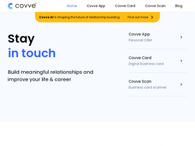 'covve.com' screenshot