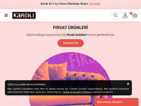 'kargilimobilya.com.tr' screenshot