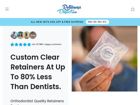 Retainers Direct website screenshot