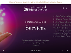 healthwellnessandintuitiveguidance.com homepage screenshot