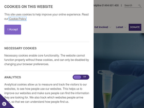 'epilepsysociety.org.uk' screenshot