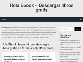 'holaebook.net' screenshot