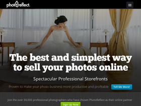 'photoreflect.com' screenshot