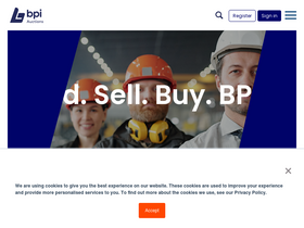 'bpiauctions.com' screenshot
