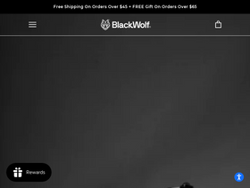 'blackwolfnation.com' screenshot