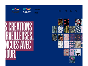 wowcalot.fr homepage screenshot