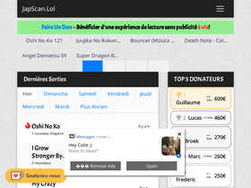 'japscan.se' screenshot