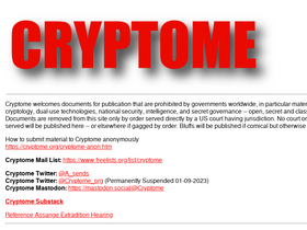 'cryptome.org' screenshot