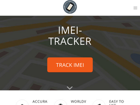 'imei-tracker.com' screenshot