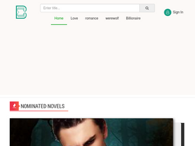 'novelxo.com' screenshot