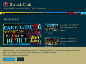 'struckclub.xyz' screenshot