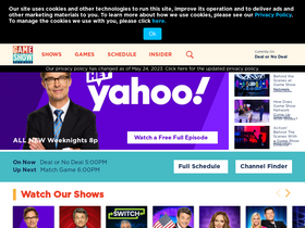 'gameshownetwork.com' screenshot