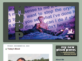 'mynewplaidpants.com' screenshot