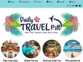 'dailytravelpill.com' screenshot