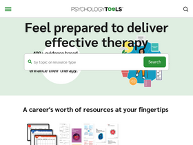 'psychologytools.com' screenshot