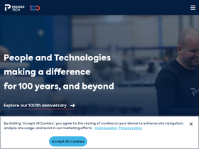 'premiertech.com' screenshot