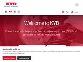 'kyb-europe.com' screenshot